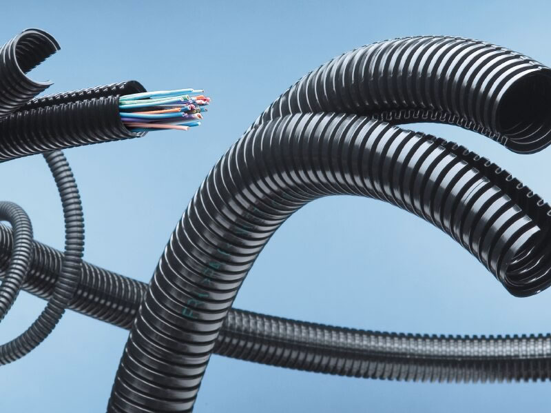 tubos corrugados de PVC resistente a los UV
